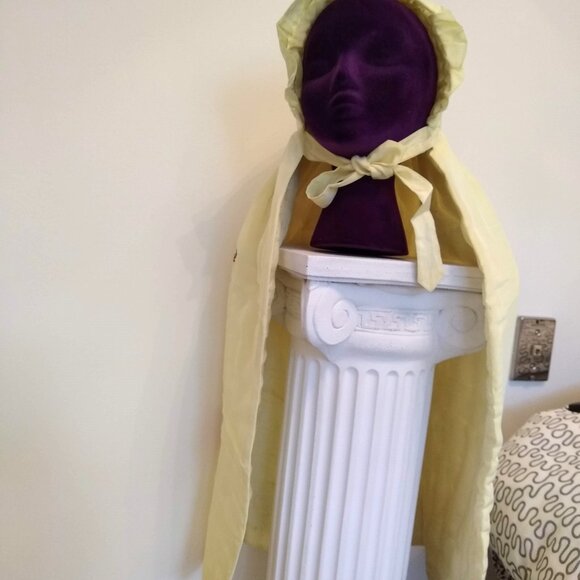 vintage 70s handmade hooded cape - Picture 4 of 13